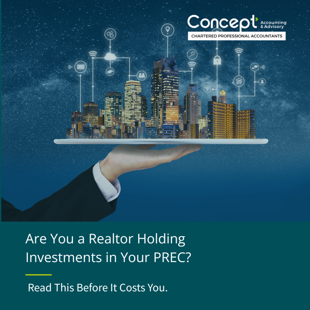Are You Holding Investments in Your PREC? Read This Before It Costs You.